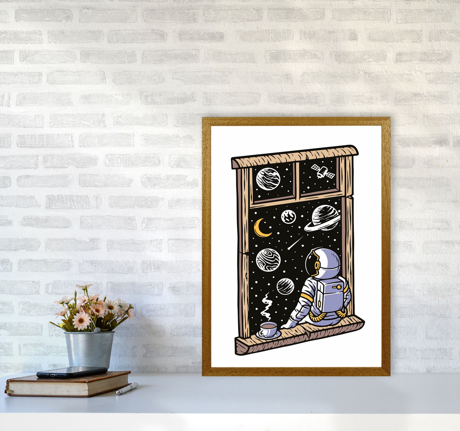 Planet Views Art Print by Jason Stanley A2 Print Only
