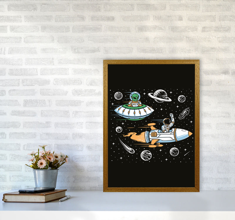 Space Rage Art Print by Jason Stanley A2 Print Only