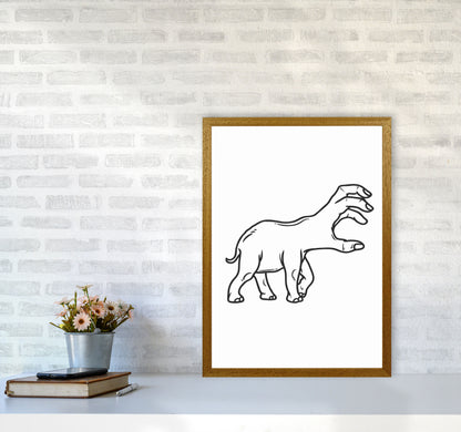 Hand-Head Art Print by Jason Stanley A2 Print Only