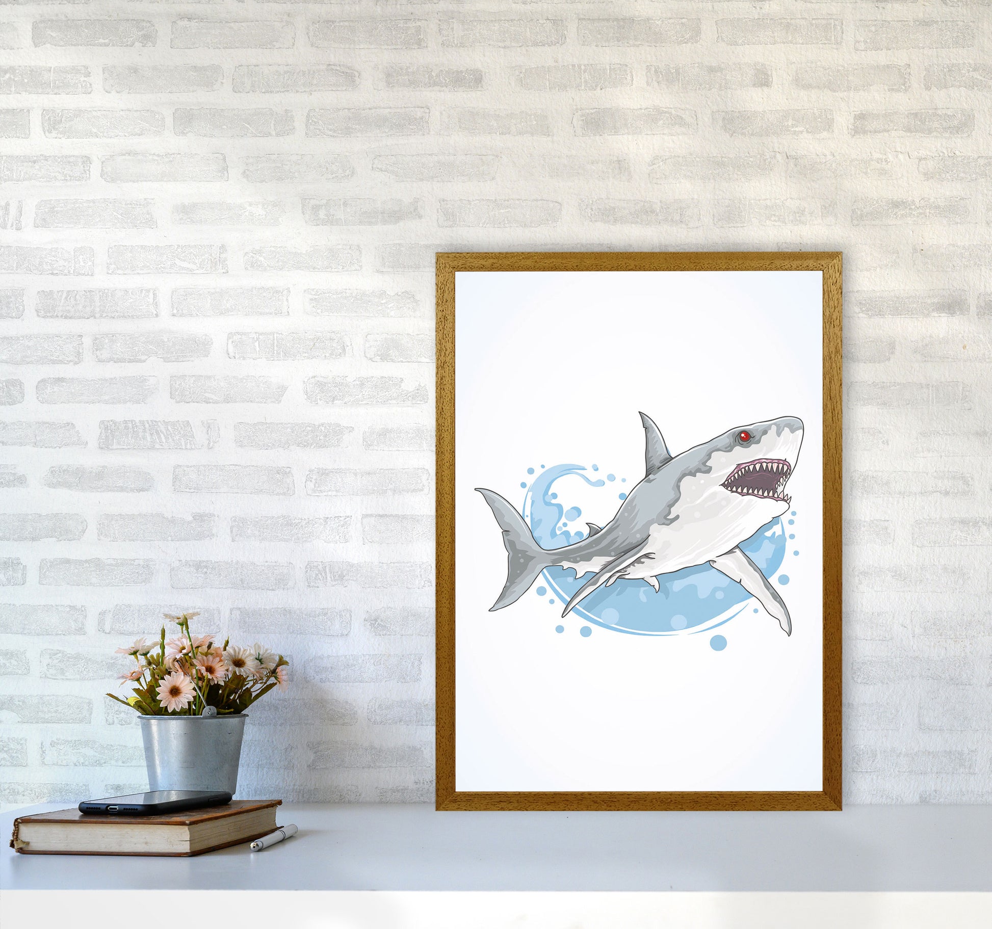 Rarrrrr!! Art Print by Jason Stanley A2 Print Only