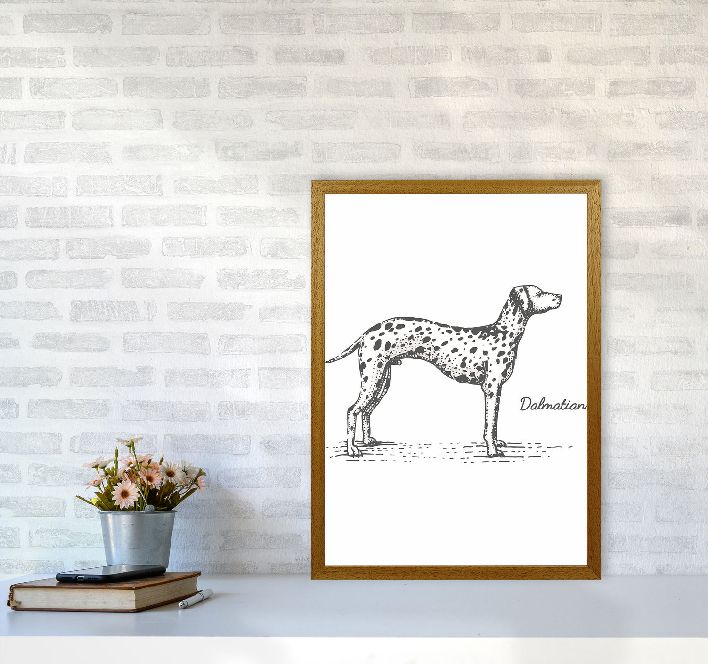 Dalmation Art Print by Jason Stanley A2 Print Only