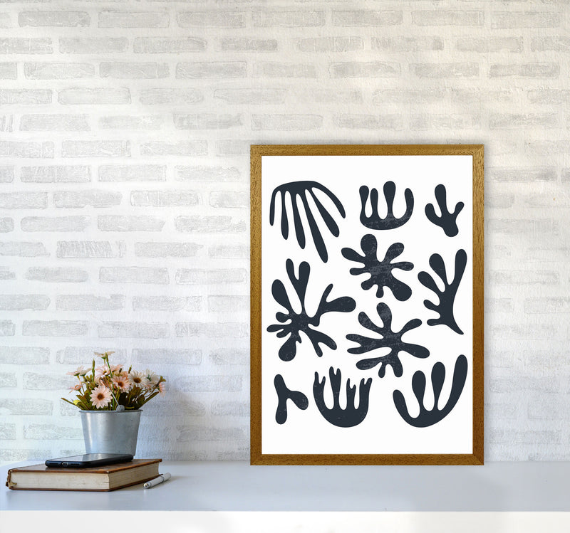 Minimal Abstract Algae I Art Print by Jason Stanley A2 Print Only