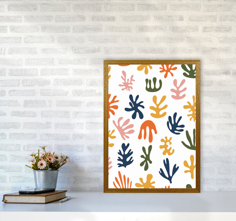 Minimal Abstract Algae IIII Art Print by Jason Stanley A2 Print Only