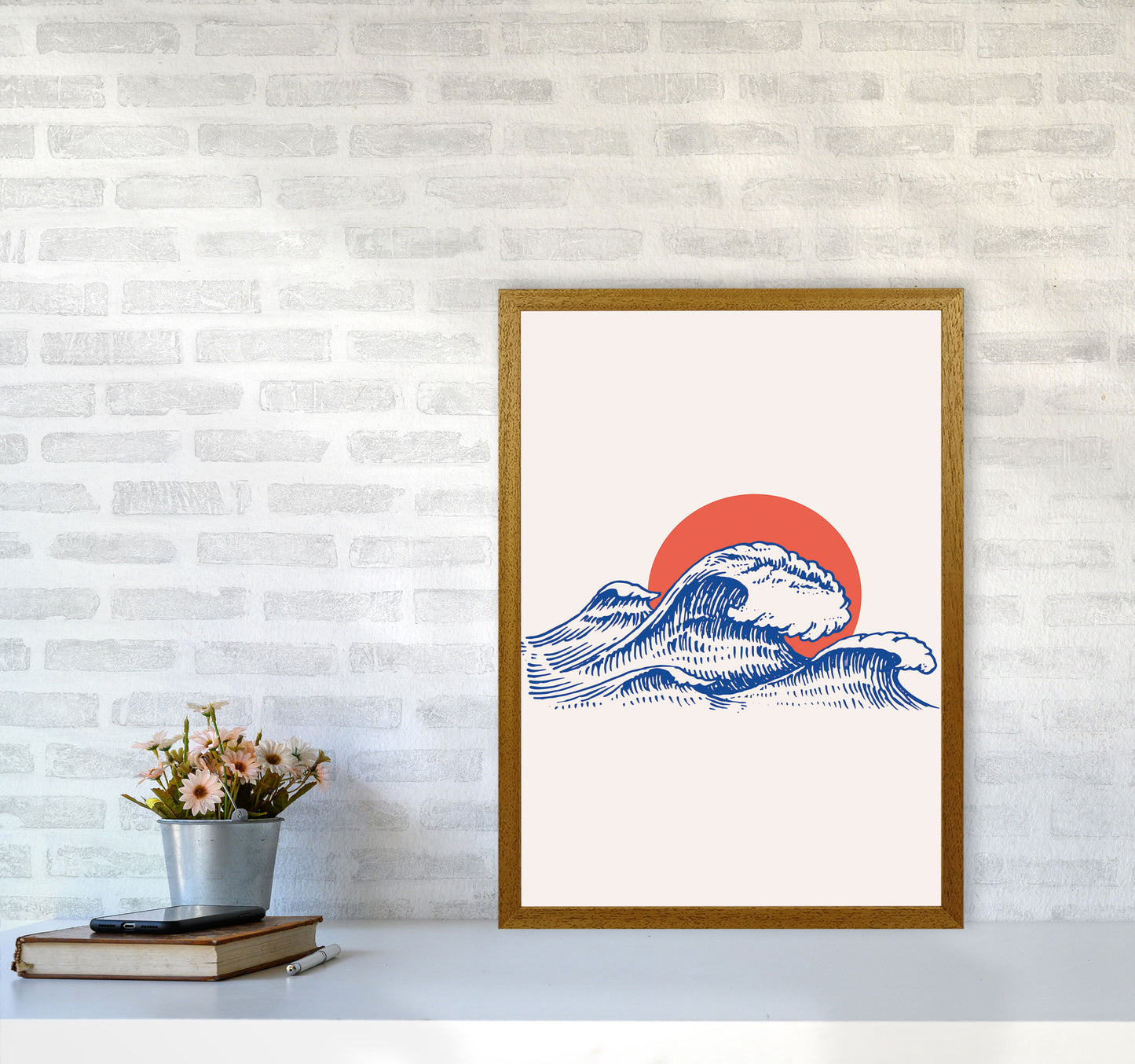Chill Waves Art Print by Jason Stanley A2 Print Only