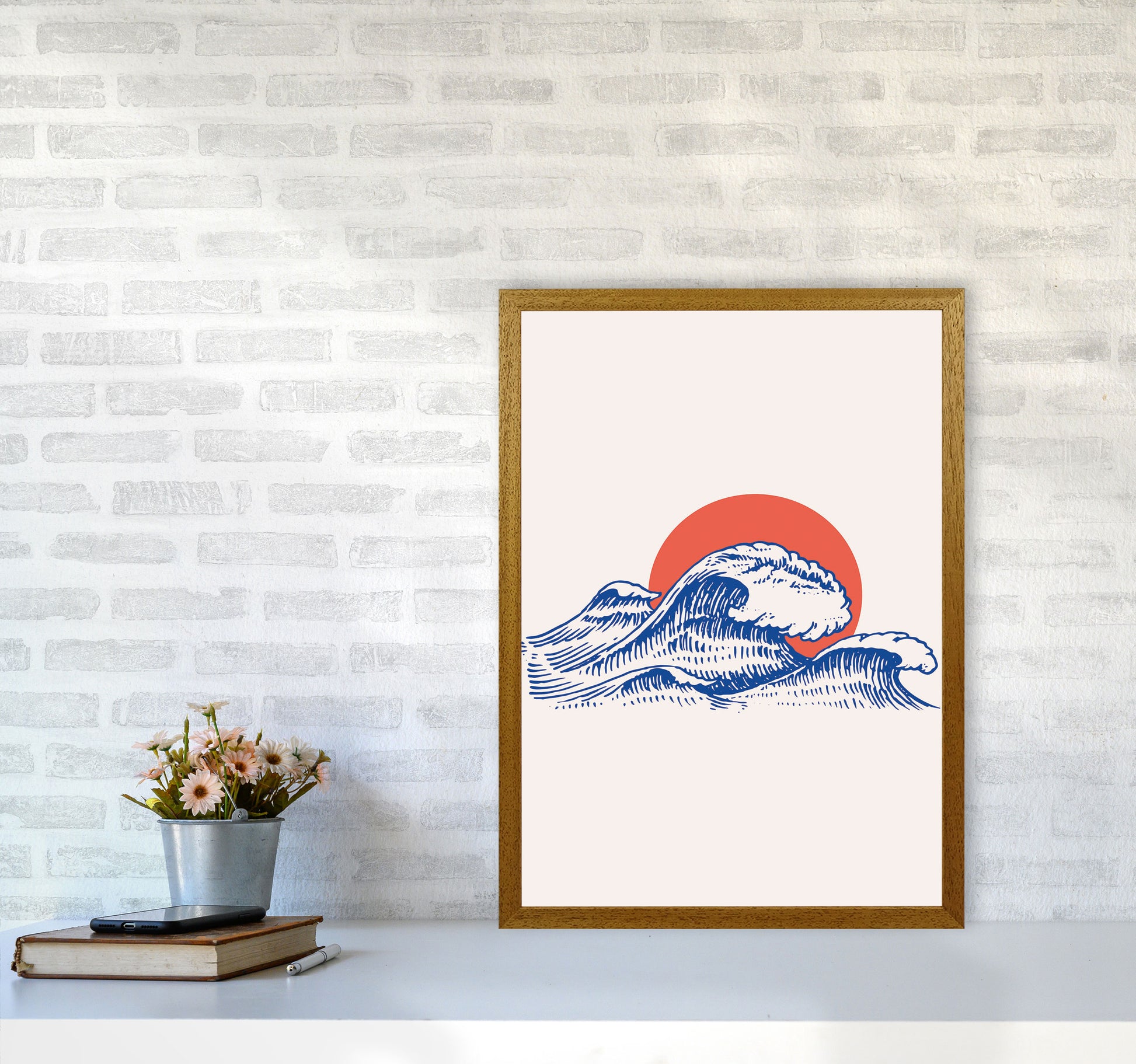 Chill Waves Art Print by Jason Stanley A2 Print Only