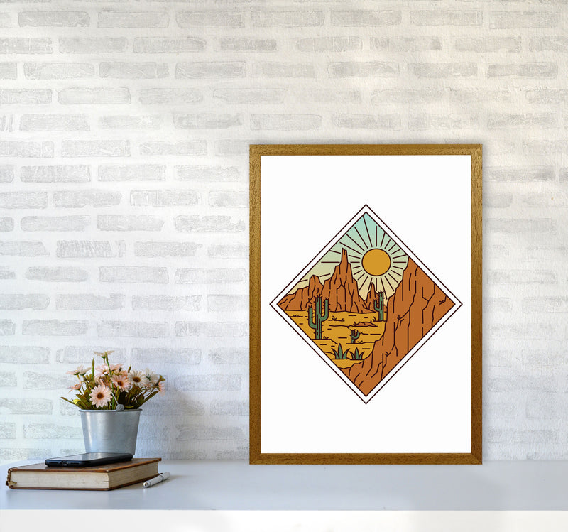Desert Vibes Art Print by Jason Stanley A2 Print Only