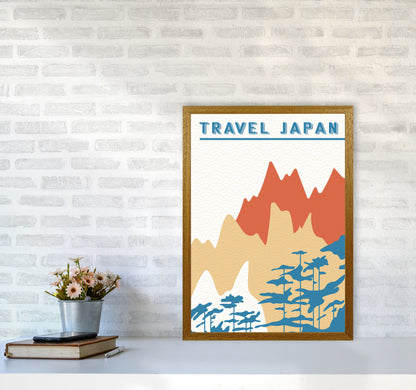 Traval Japan Minimilism III Art Print by Jason Stanley A2 Print Only