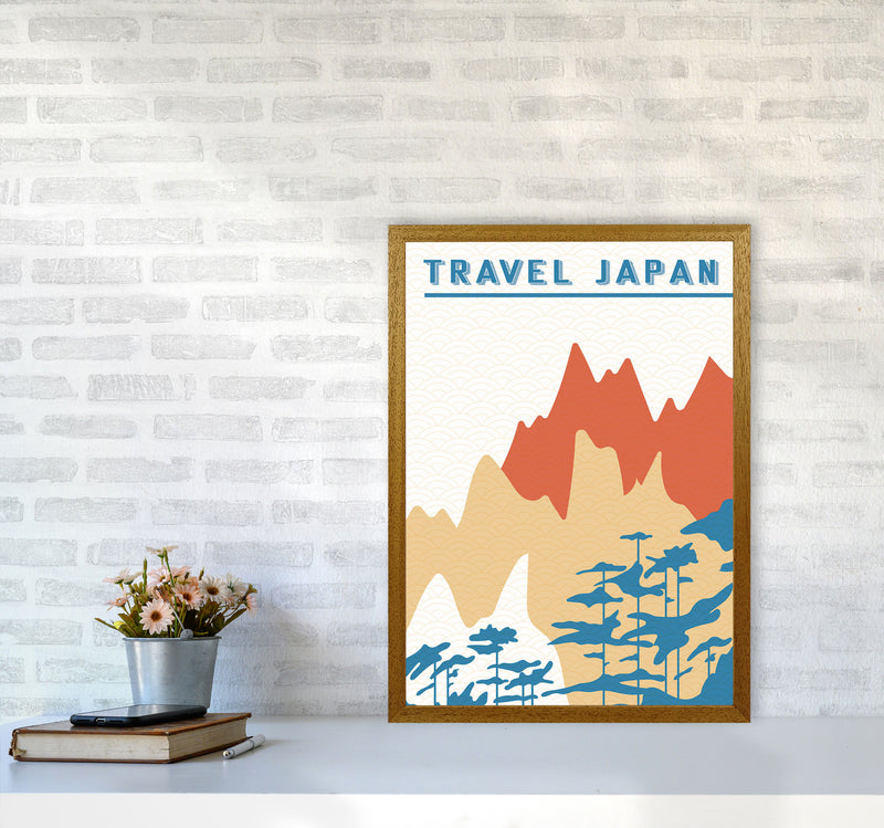 Traval Japan Minimilism III Art Print by Jason Stanley A2 Print Only