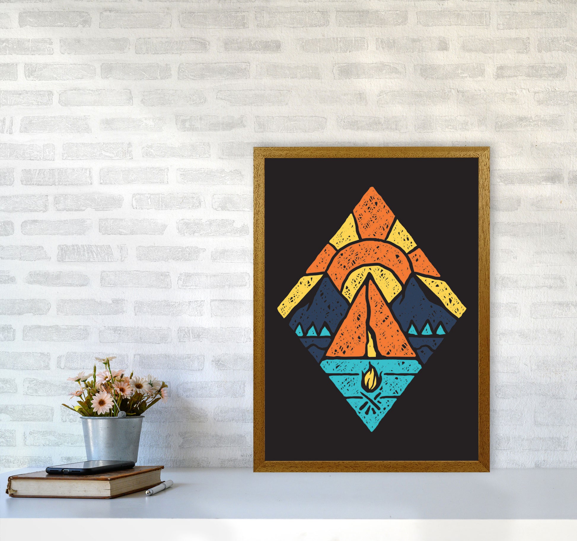 Adventure Is Here Art Print by Jason Stanley A2 Print Only