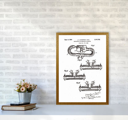 Diving Apparatus Patent Art Print by Jason Stanley A2 Print Only