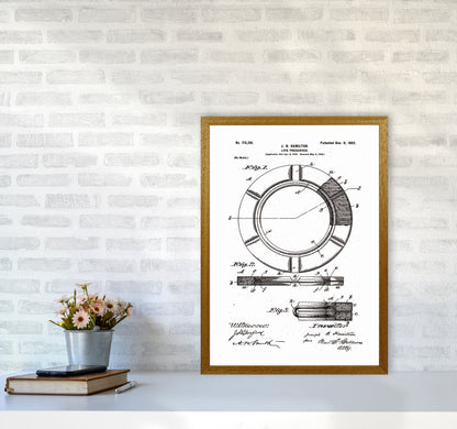 Life Preserver Patent Art Print by Jason Stanley A2 Print Only