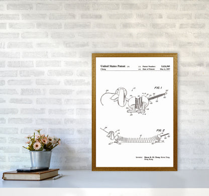 Slinky Dog Patent Art Print by Jason Stanley A2 Print Only