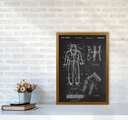 Bee Suit Patent Art Print by Jason Stanley A2 Print Only