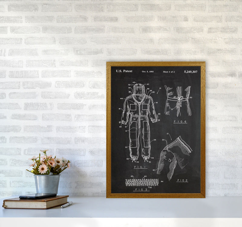Bee Suit Patent Art Print by Jason Stanley A2 Print Only