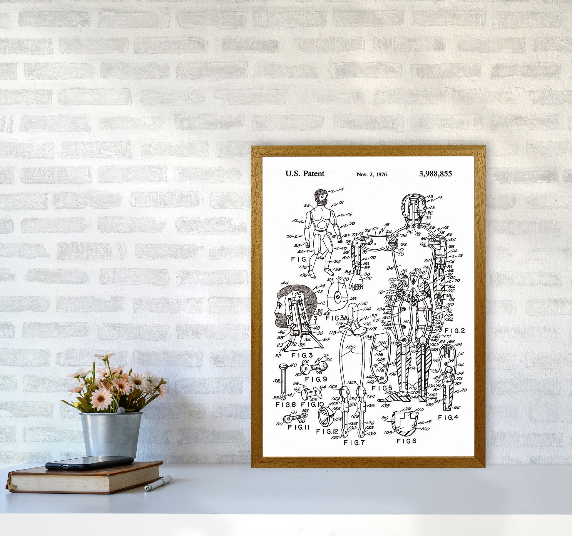 Kids Toy Patent Art Print by Jason Stanley A2 Print Only