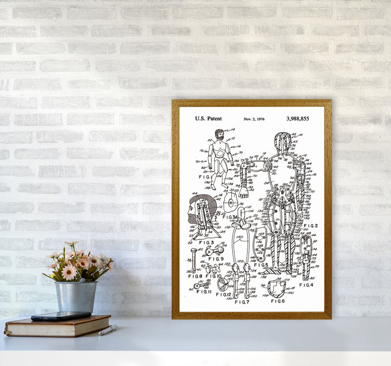 Kids Toy Patent Art Print by Jason Stanley A2 Print Only