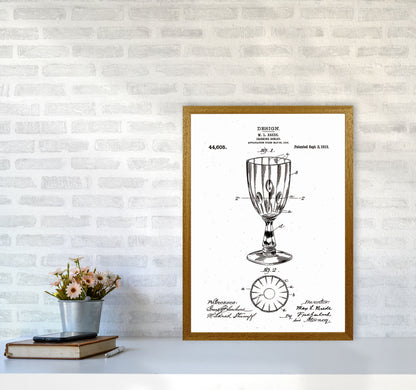 Goblet Patent Art Print by Jason Stanley A2 Print Only