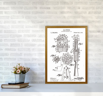 Rocket Patent Art Print by Jason Stanley A2 Print Only