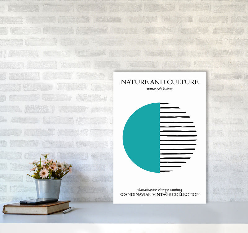 Nature And Culture Scandinavian Collection IV Art Print by Jason Stanley A2 Black Frame
