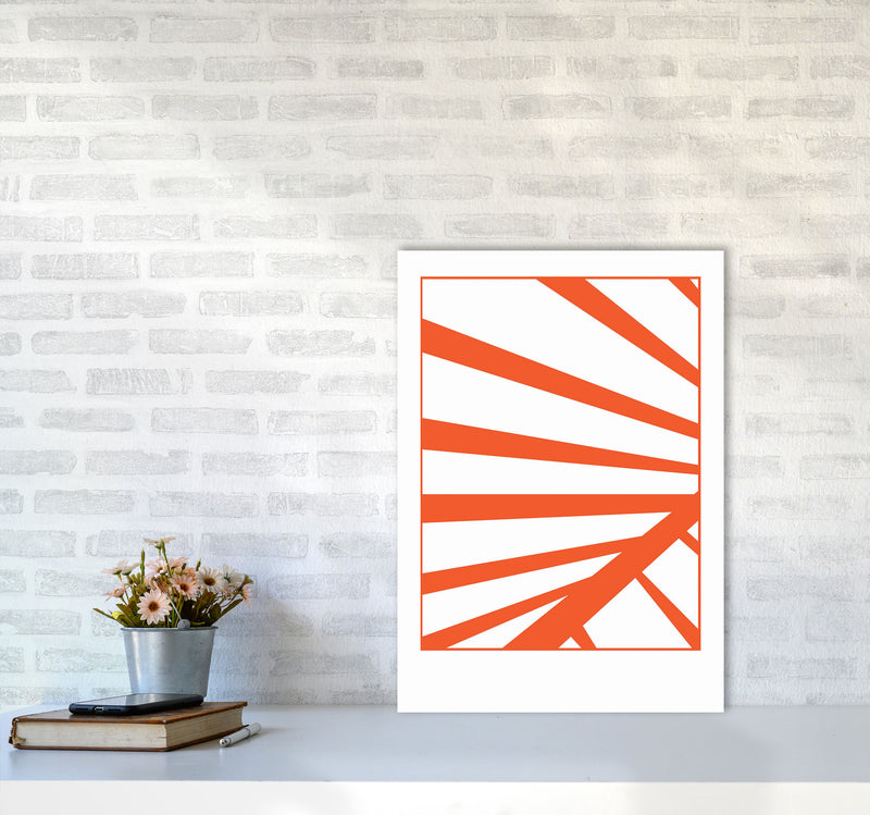 Minimal Geometric Series - 26 Art Print by Jason Stanley A2 Black Frame