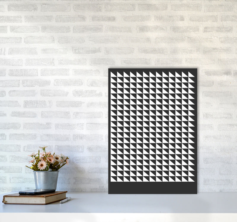 Minimal Geometric Series - 20 Art Print by Jason Stanley A2 Black Frame