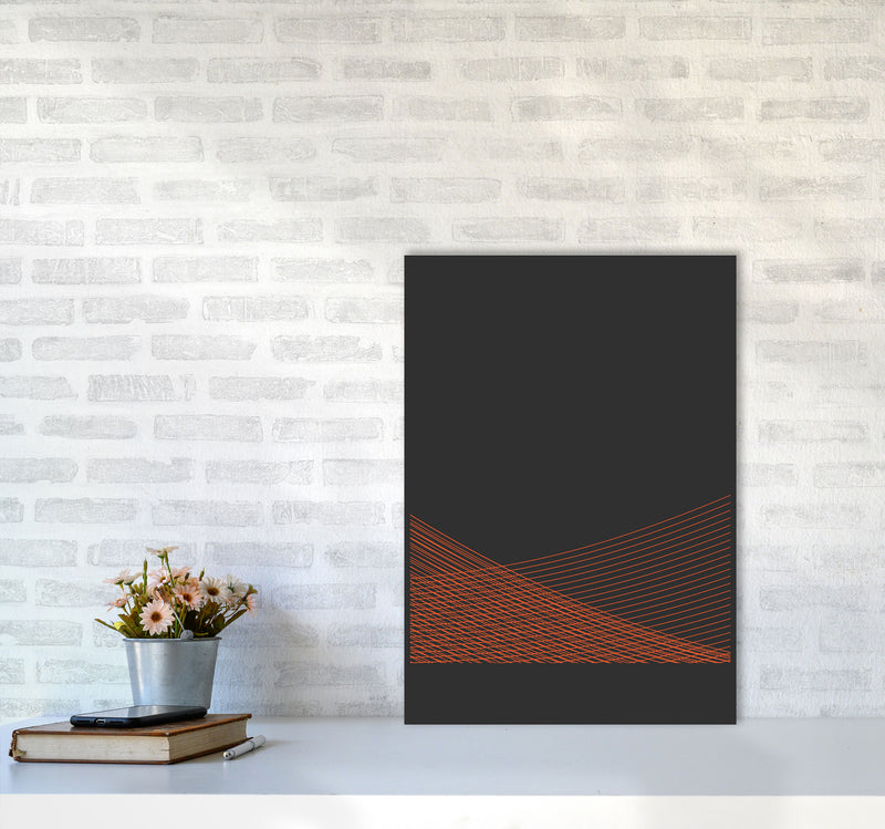 Minimal Geometric Series - 11 Art Print by Jason Stanley A2 Black Frame