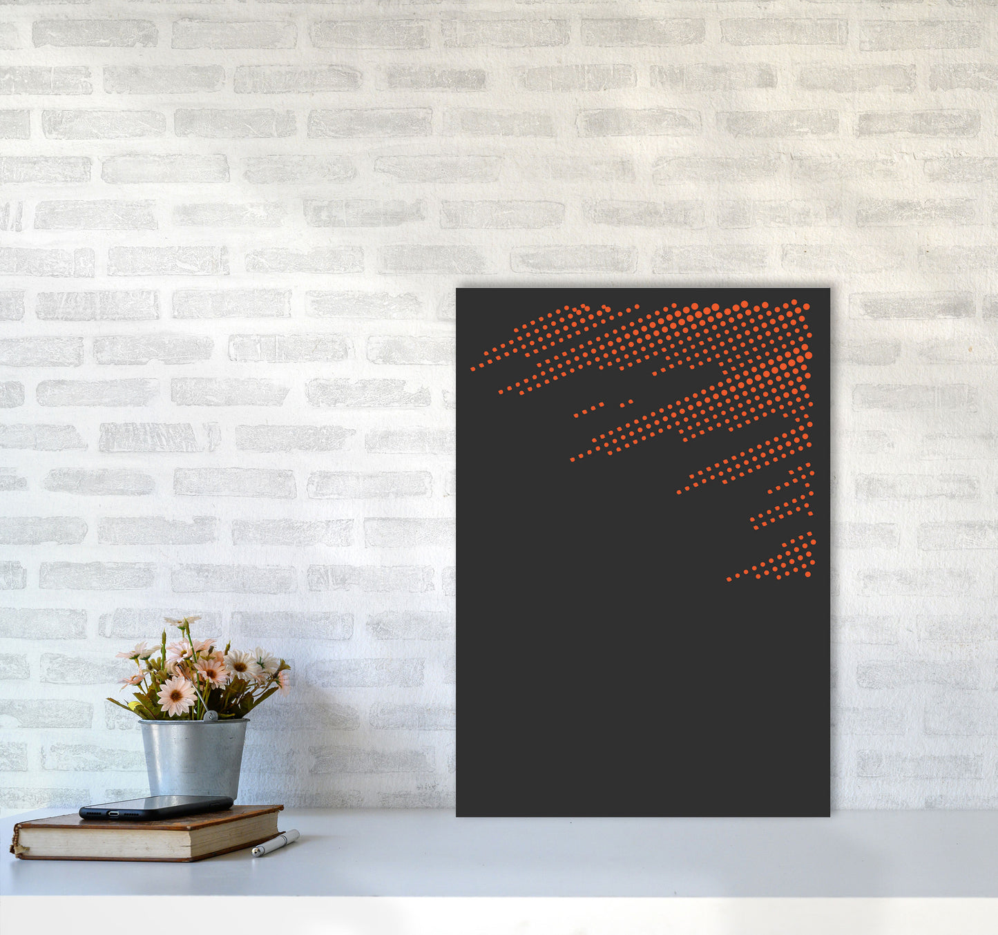 Minimal Geometric Series - 42 Art Print by Jason Stanley A2 Black Frame