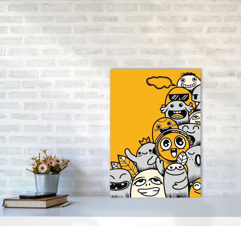Happiness Comes In Many Forms Art Print by Jason Stanley A2 Black Frame