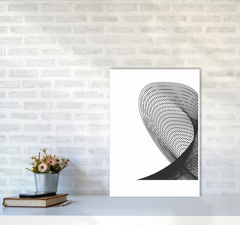 Minimal Geometric Series - 14 Art Print by Jason Stanley A2 Black Frame
