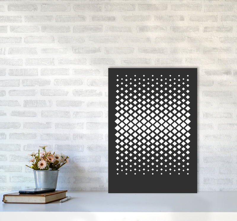 Minimal Geometric Series - 35 Art Print by Jason Stanley A2 Black Frame
