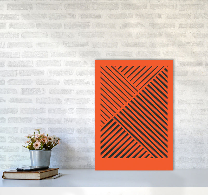 Minimal Geometric Series - 23 Art Print by Jason Stanley A2 Black Frame