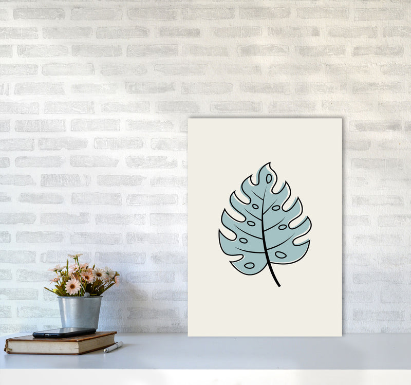 Abstract Tropical Leaves III Art Print by Jason Stanley A2 Black Frame