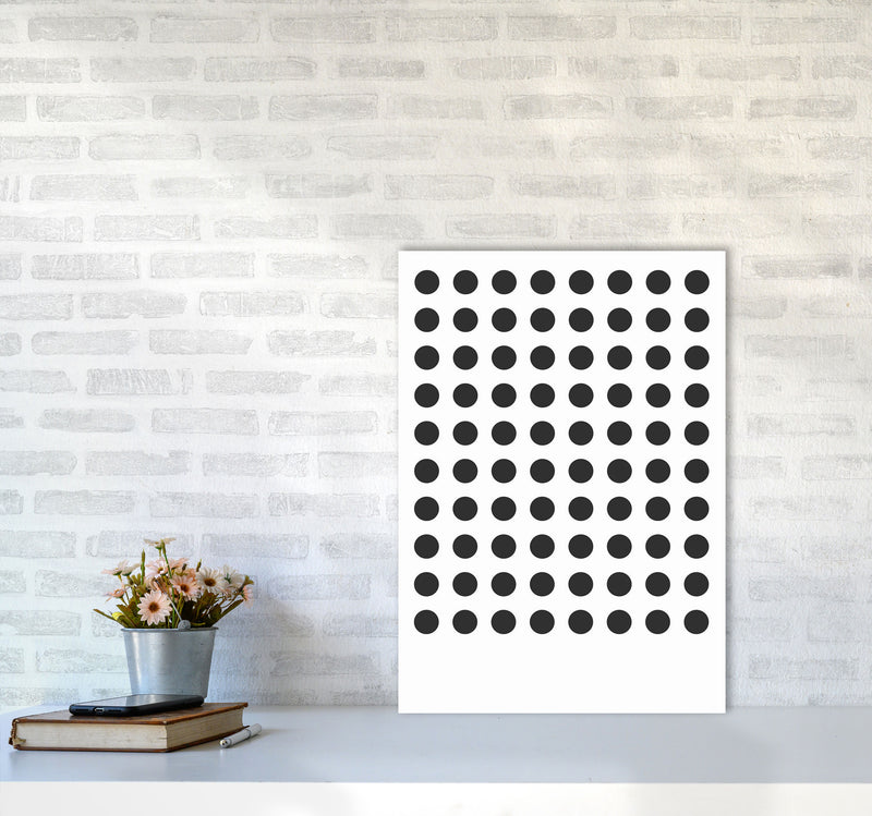 Minimal Geometric Series - 9 Art Print by Jason Stanley A2 Black Frame