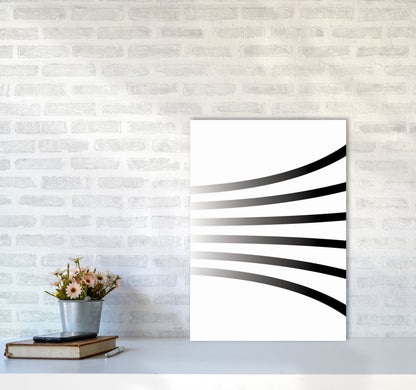 Minimal Geometric Series - 1 Art Print by Jason Stanley A2 Black Frame