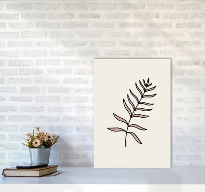 Abstract Tropical Leaves I Art Print by Jason Stanley A2 Black Frame