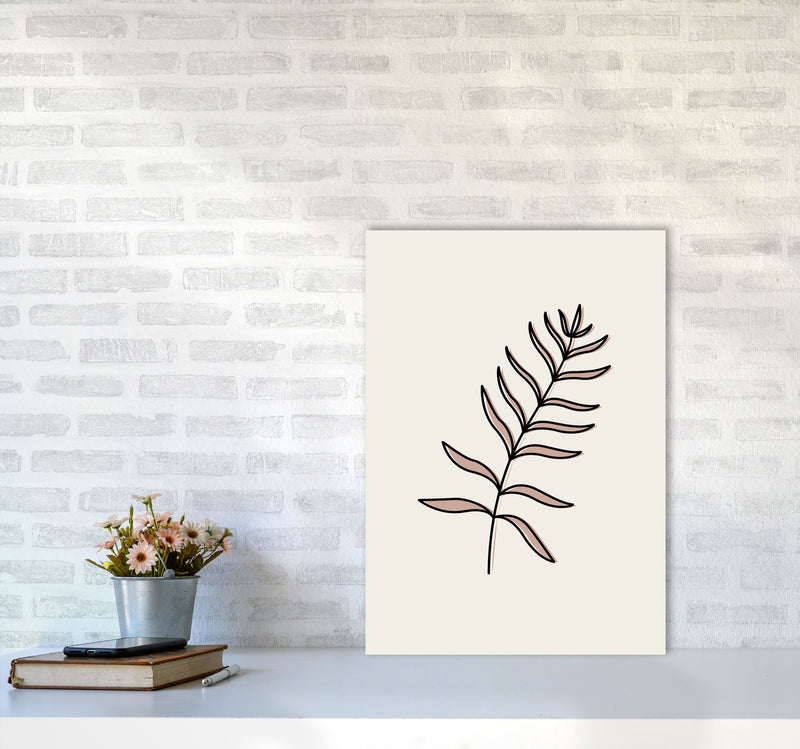 Abstract Tropical Leaves I Art Print by Jason Stanley A2 Black Frame