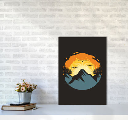 Sensets Are For The Birds Art Print by Jason Stanley A2 Black Frame