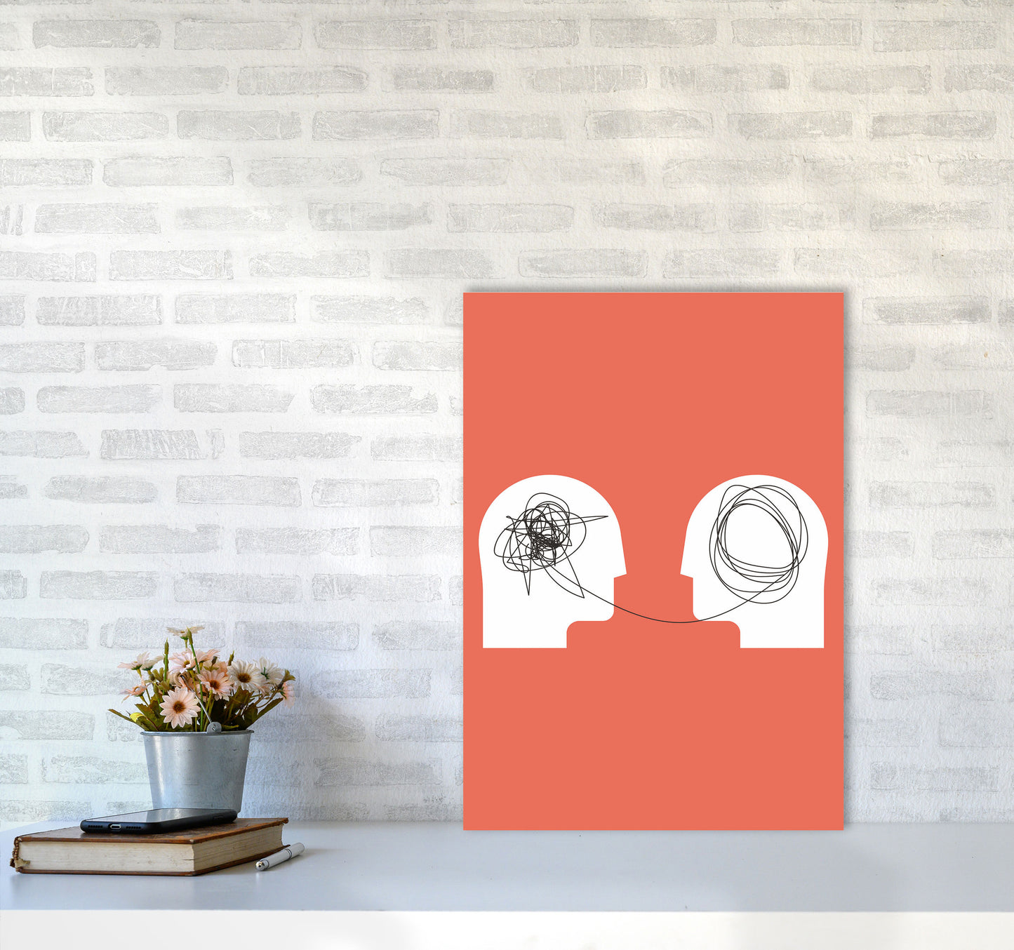 Disorganized To Organized Art Print by Jason Stanley A2 Black Frame