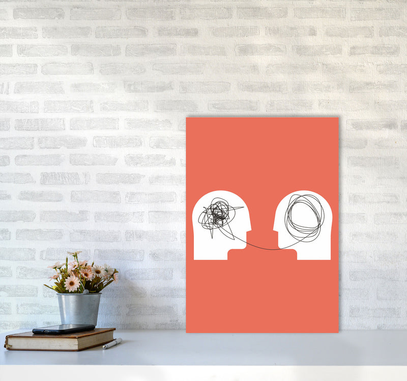 Disorganized To Organized Art Print by Jason Stanley A2 Black Frame