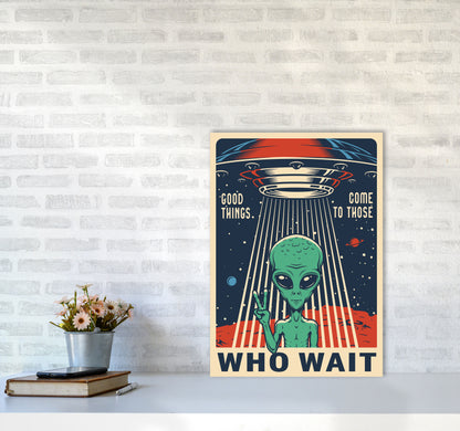 Outer Space Series - #12 Art Print by Jason Stanley A2 Black Frame