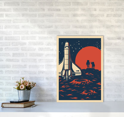 Outer Space Series - #10 Art Print by Jason Stanley A2 Black Frame