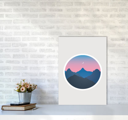 Moody Moonrise Kingdom Art Print by Jason Stanley A2 Black Frame