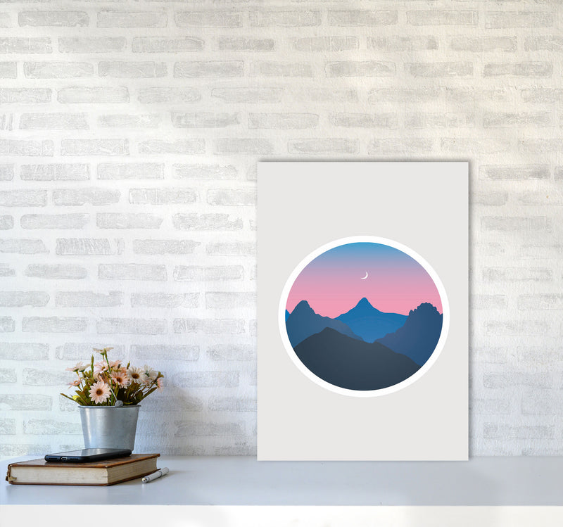 Moody Moonrise Kingdom Art Print by Jason Stanley A2 Black Frame
