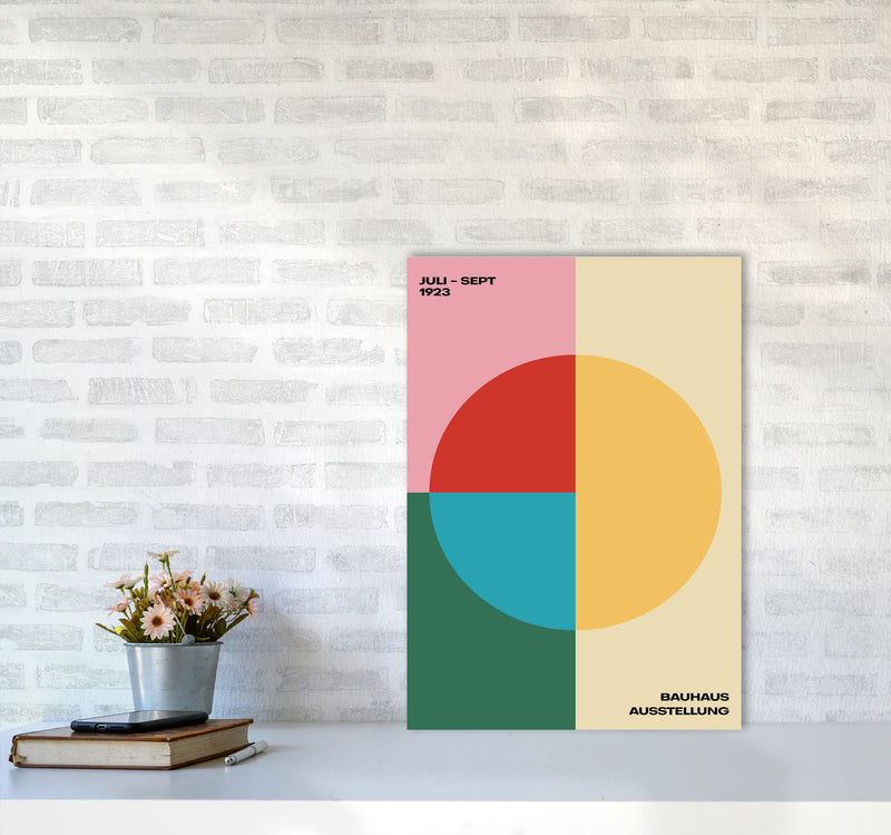 Bauhaus Juli-Sept 1923 Art Print by Jason Stanley A2 Black Frame