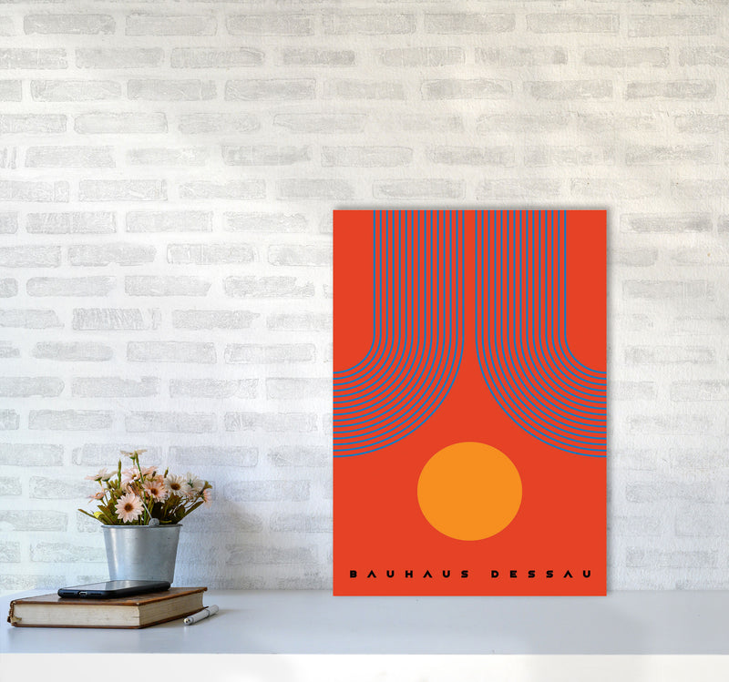 Bauhaus Design IIIII Art Print by Jason Stanley A2 Black Frame