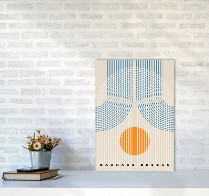 Bauhaus Design IIII Art Print by Jason Stanley A2 Black Frame