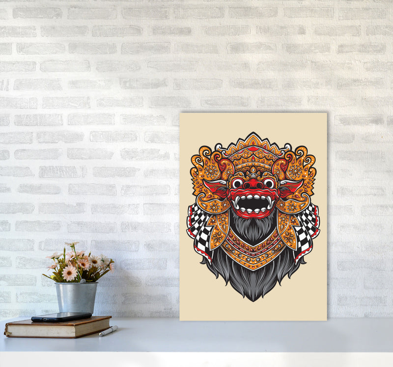 Balinese Mythology Art Print by Jason Stanley A2 Black Frame