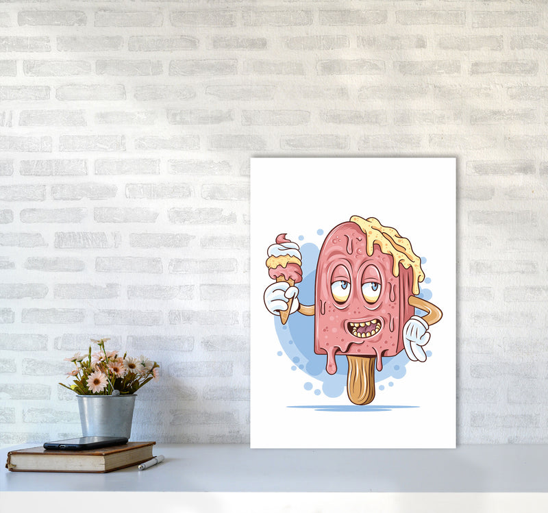 Don'T Let Me Melt Art Print by Jason Stanley A2 Black Frame