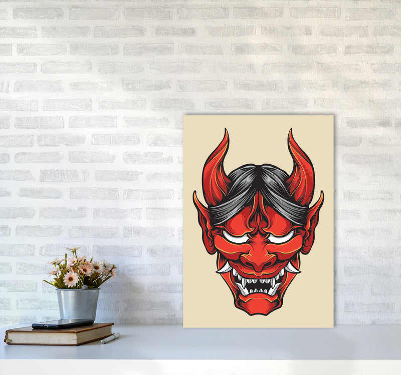 Japanese Folklore Art Print by Jason Stanley A2 Black Frame