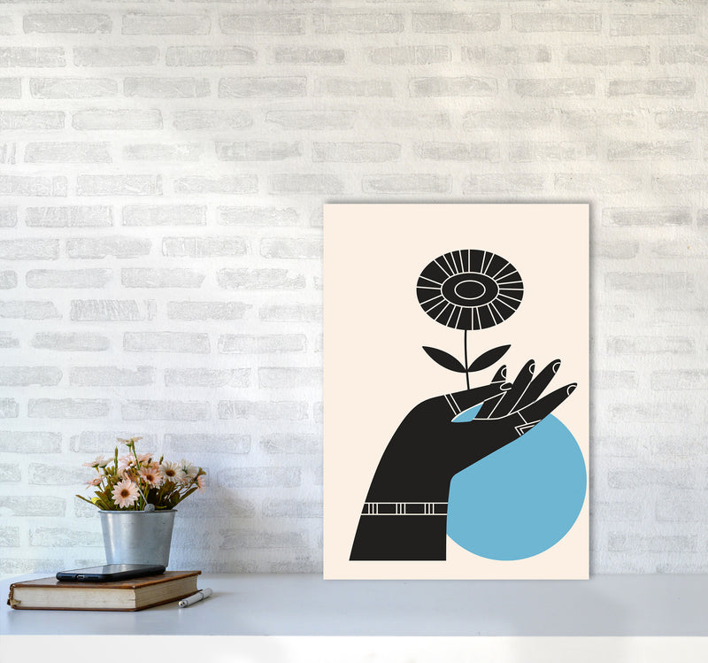 Abstract Hand III Art Print by Jason Stanley A2 Black Frame